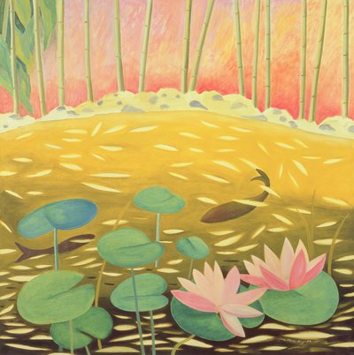 Water Lily Pond III by Marie Hugo